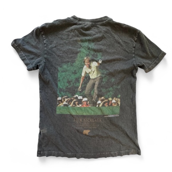 Men's Abercrombie & Fitch XS Jack Nicklaus Masters Win Golf T-Shirt - Picture 1 of 8